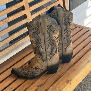 J B Dillon cowgirl boots size 12